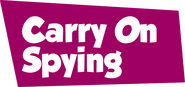 Logo of Carry On Spying image size 1113x525