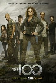 Poster of The 100 image size 1000x1481