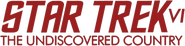 Logo of Star Trek VI: The Undiscovered Country image size 1543x385