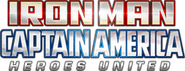 Logo of Iron Man & Captain America: Heroes United image size 760x290