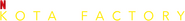 Logo of Kota Factory image size 1278x143