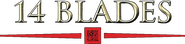 Logo of 14 Blades image size 1000x239