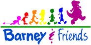 Logo of Barney & Friends image size 447x219
