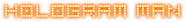 Logo of Hologram Man image size 834x100