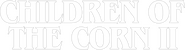 Logo of Children of the Corn II: The Final Sacrifice image size 3008x815