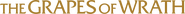 Logo of The Grapes of Wrath image size 2274x177