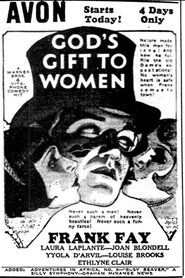 Poster of God's Gift to Women image size 600x900
