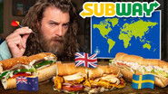 International Subway Taste Test