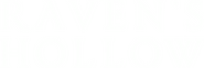 Logo of Raven's Hollow image size 2400x798