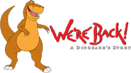 Logo of We're Back! A Dinosaur's Story image size 987x547