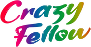 Logo of Crazy Fellow image size 2367x1226