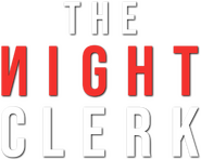 Logo of The Night Clerk image size 372x298