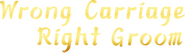 Logo of Wrong Carriage Right Groom image size 440x127