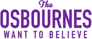 Logo of The Osbournes Want to Believe image size 694x298