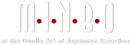 Logo of Minbo, or the Gentle Art of Japanese Extortion image size 1063x369