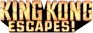Logo of King Kong Escapes image size 788x286