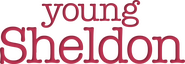 Logo of Young Sheldon image size 1428x497