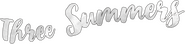 Logo of Three Summers image size 2942x701