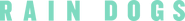 Logo of Rain Dogs image size 2546x295