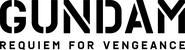 Logo of Gundam: Requiem for Vengeance image size 1581x431