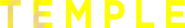 Logo of Temple image size 2744x412