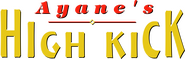 Logo of Ayane's High Kick image size 2315x740