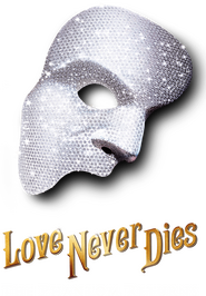 Logo of Love Never Dies image size 968x1393