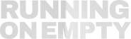 Logo of Running on Empty image size 3707x1096