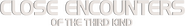 Logo of Close Encounters of the Third Kind image size 1486x205