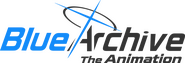 Logo of Blue Archive the Animation image size 2400x819