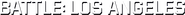 Logo of Battle: Los Angeles image size 1566x125