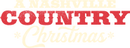 Logo of A Nashville Country Christmas image size 1784x660