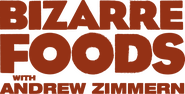 Logo of Bizarre Foods with Andrew Zimmern image size 2426x1235