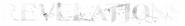 Logo of Revelations image size 1272x177