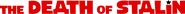 Logo of The Death of Stalin image size 2237x173