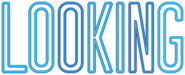 Logo of Looking image size 2496x1012