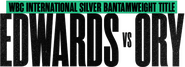 Logo of Charlie Edwards vs. Georges Ory image size 719x261