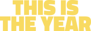 Logo of This Is the Year image size 3744x1299