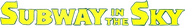 Logo of Subway in the Sky image size 793x113