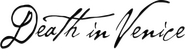 Logo of Death in Venice image size 782x206