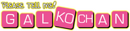 Logo of Please Tell Me! Galko-chan image size 796x188