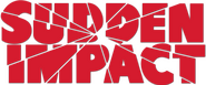 Logo of Sudden Impact image size 3028x1266