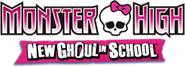 Logo of Monster High: New Ghoul at School image size 395x143