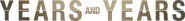 Logo of Years and Years image size 4285x497
