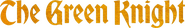 Logo of The Green Knight image size 1680x256