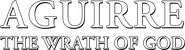Logo of Aguirre, the Wrath of God image size 1284x350