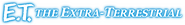 Logo of E.T. the Extra-Terrestrial image size 2380x325