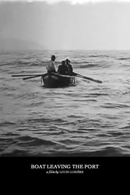 poster Boat Leaving the Port