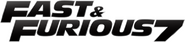 Logo of Furious 7 image size 1600x360