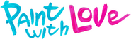 Logo of Paint With Love image size 2238x675